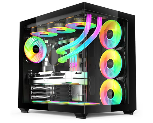 CAJA SEMITORRE ATX XC-800 PRO ARGB KEEPOUT (Espera 4 dias)